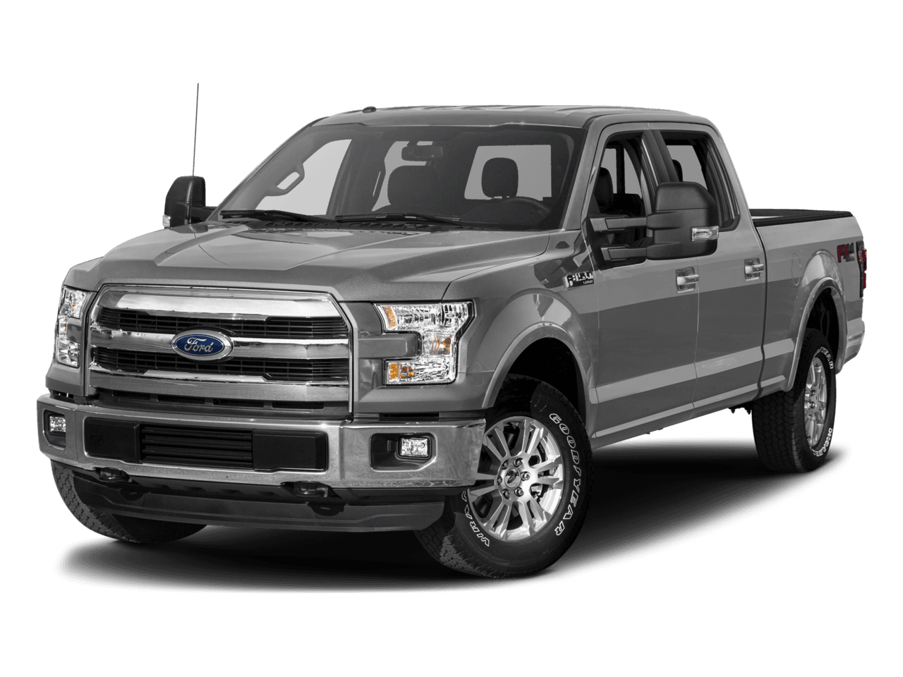 2017 Ford F-150 Lariat 4WD SuperCrew 5.5' Box - Front 3/4, facing to the left