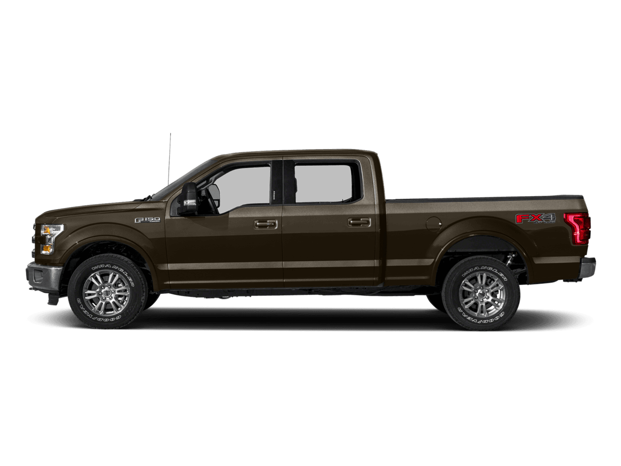 2017 Ford F-150 Lariat 4WD SuperCrew 5.5' Box - Profile, facing to the left