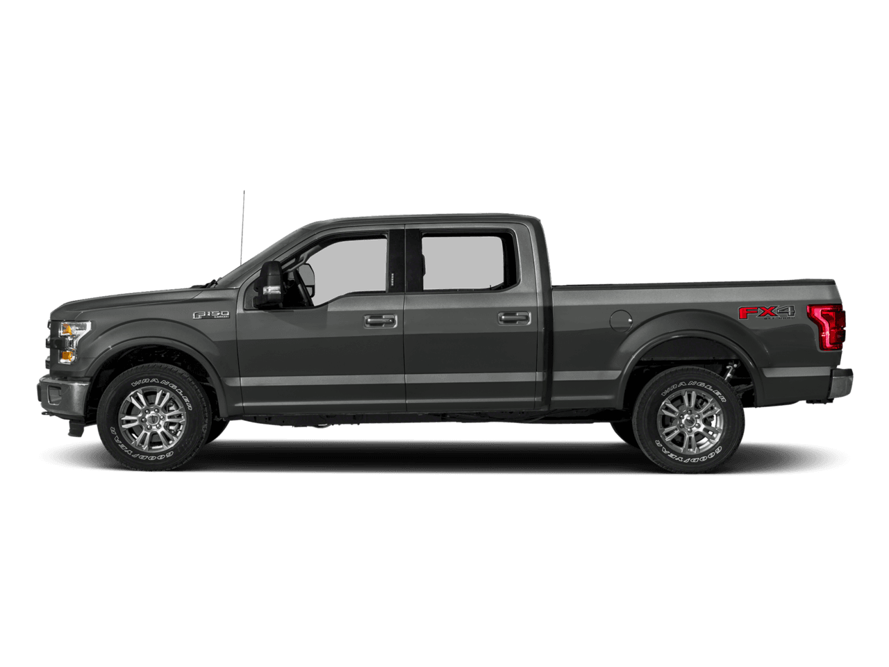 2017 Ford F-150 Lariat 4WD SuperCrew 5.5' Box - Profile, facing to the left