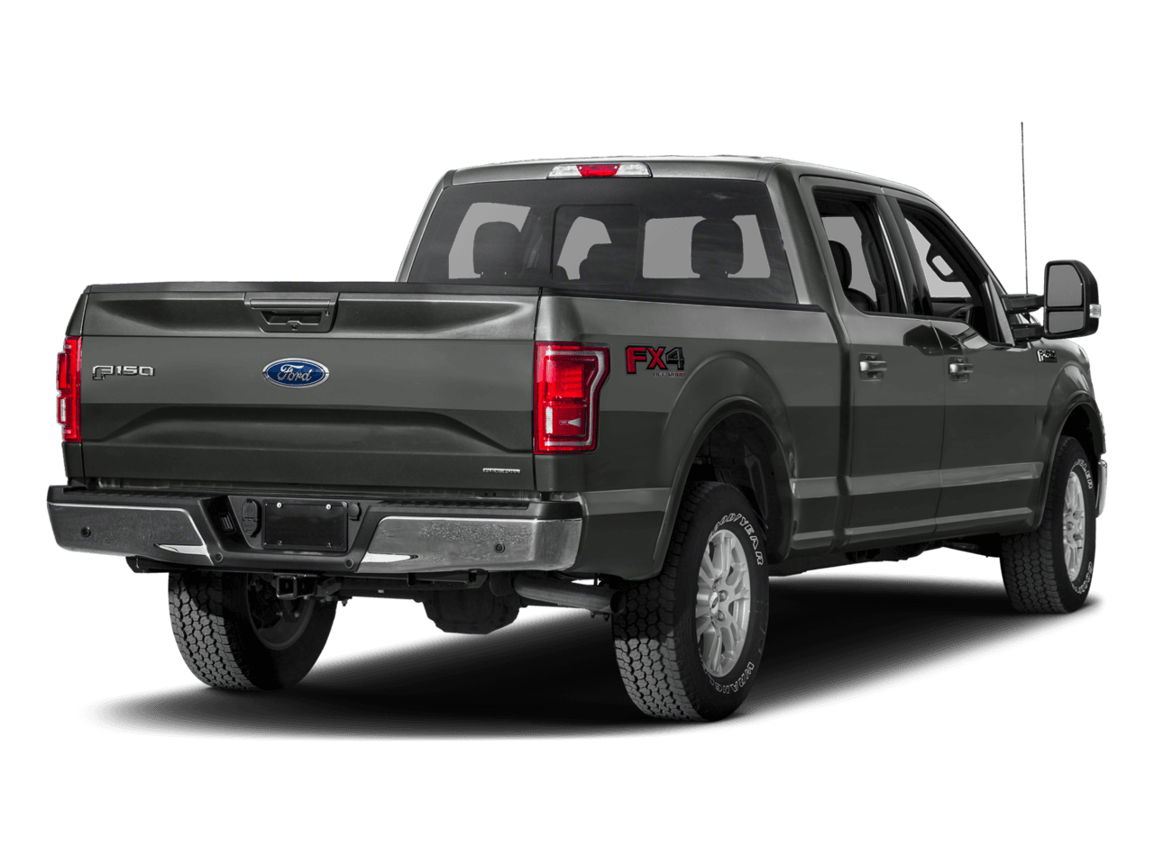 2017 Ford F-150 Lariat 4WD SuperCrew 5.5' Box - Rear 3/4, facing to the right