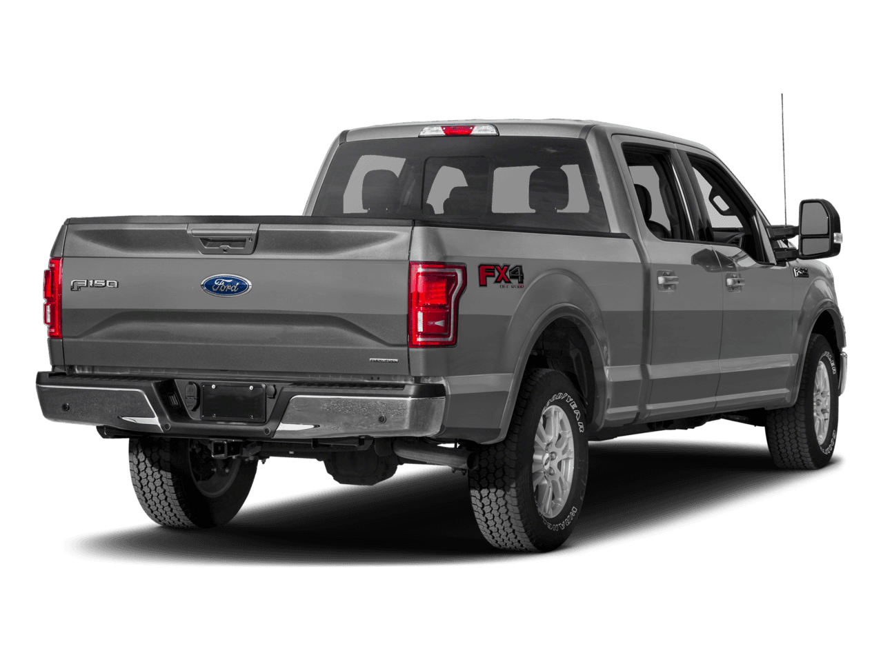 2017 Ford F-150 Lariat 4WD SuperCrew 5.5' Box - Rear 3/4, facing to the right