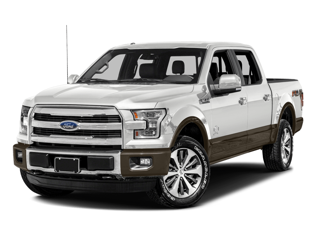 2017 Ford F-150 King Ranch 4WD SuperCrew 5.5' Box - Front 3/4, facing to the left