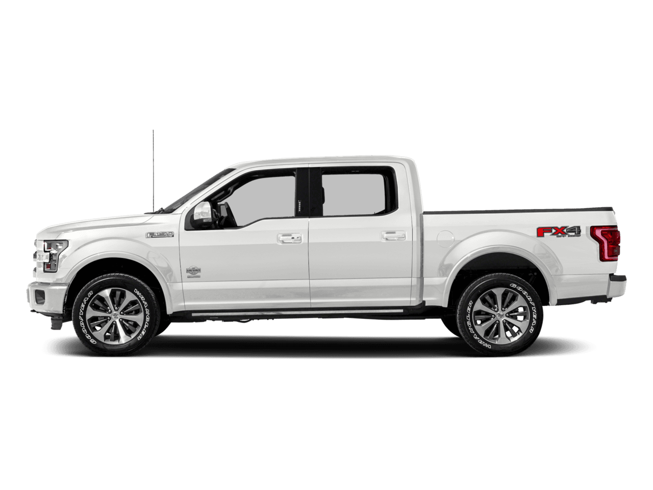 2017 Ford F-150 King Ranch 4WD SuperCrew 5.5' Box - Profile, facing to the left
