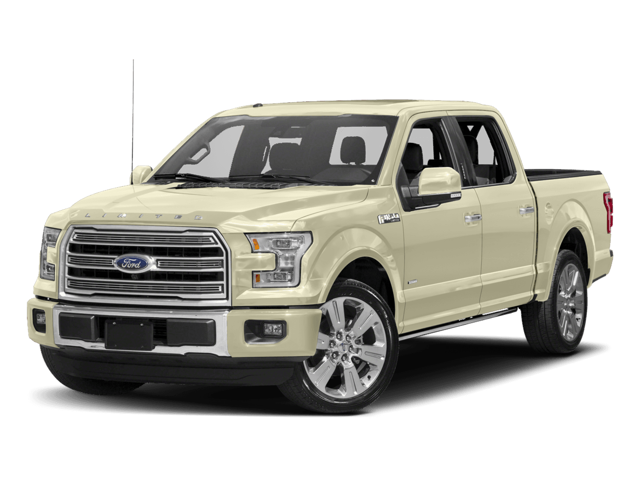 2017 Ford F-150 Limited 4WD SuperCrew 5.5' Box - Front 3/4, facing to the left