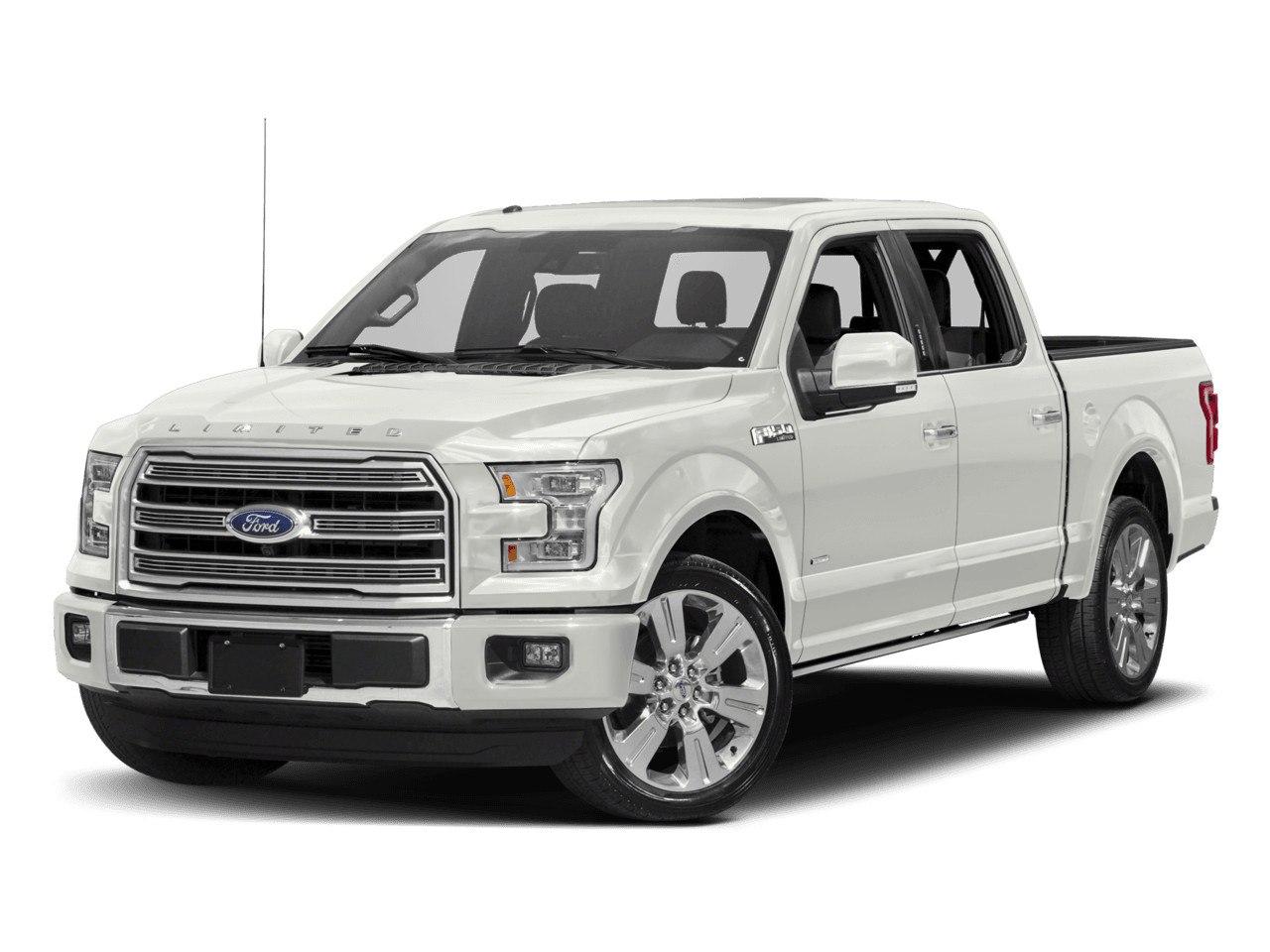 2017 Ford F-150 Limited 4WD SuperCrew 5.5' Box - Front 3/4, facing to the left