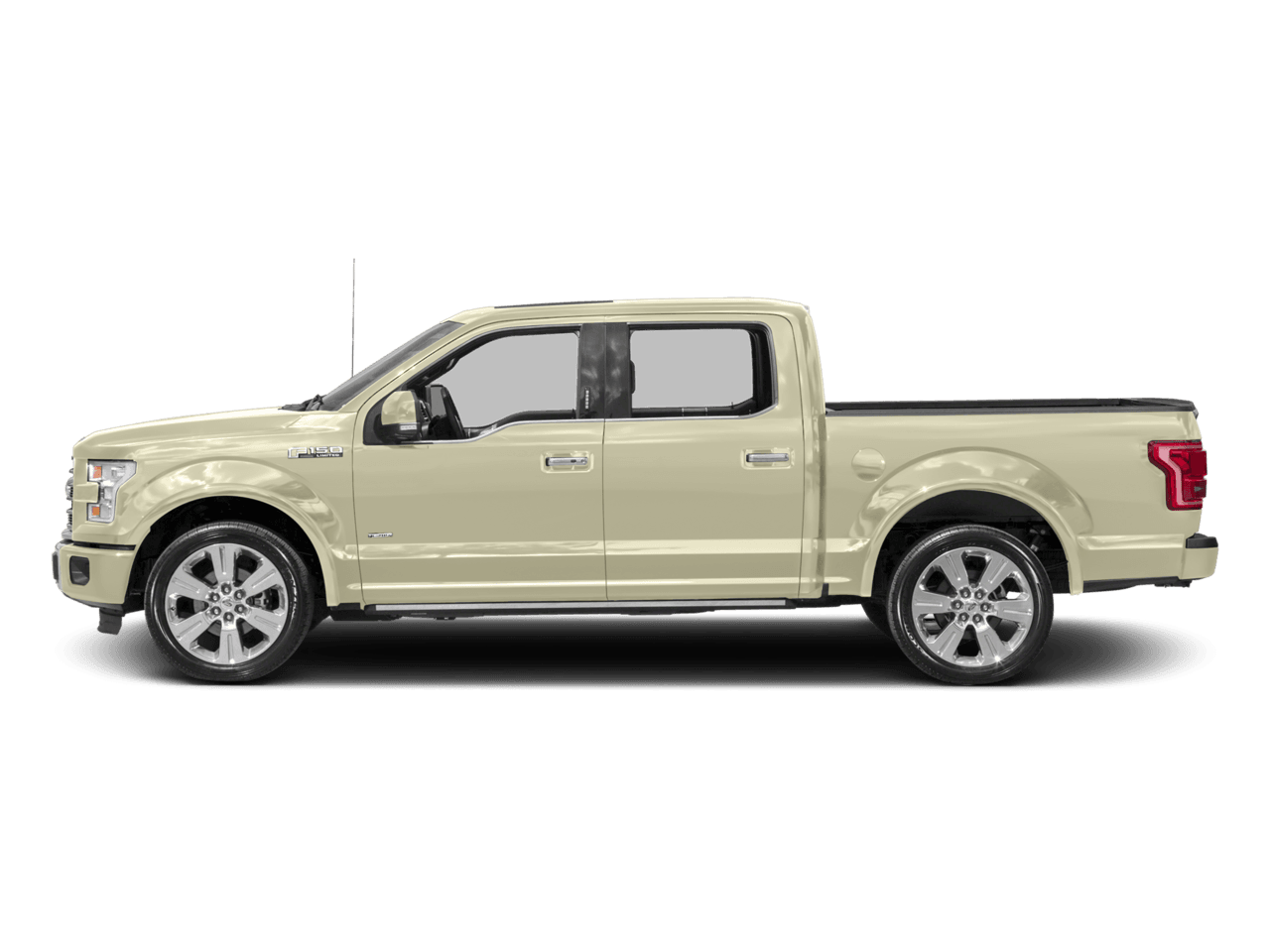 2017 Ford F-150 Limited 4WD SuperCrew 5.5' Box - Profile, facing to the left
