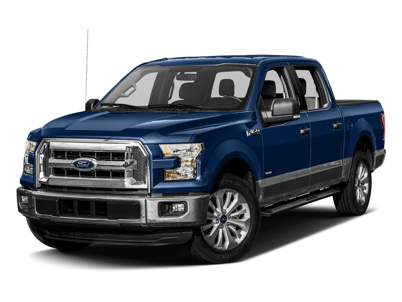 2017 Ford F-150 XLT 2WD SuperCrew 6.5' Box - Front 3/4, facing to the left