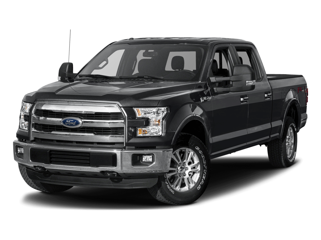 2017 Ford F-150 Lariat 2WD SuperCrew 6.5' Box - Front 3/4, facing to the left