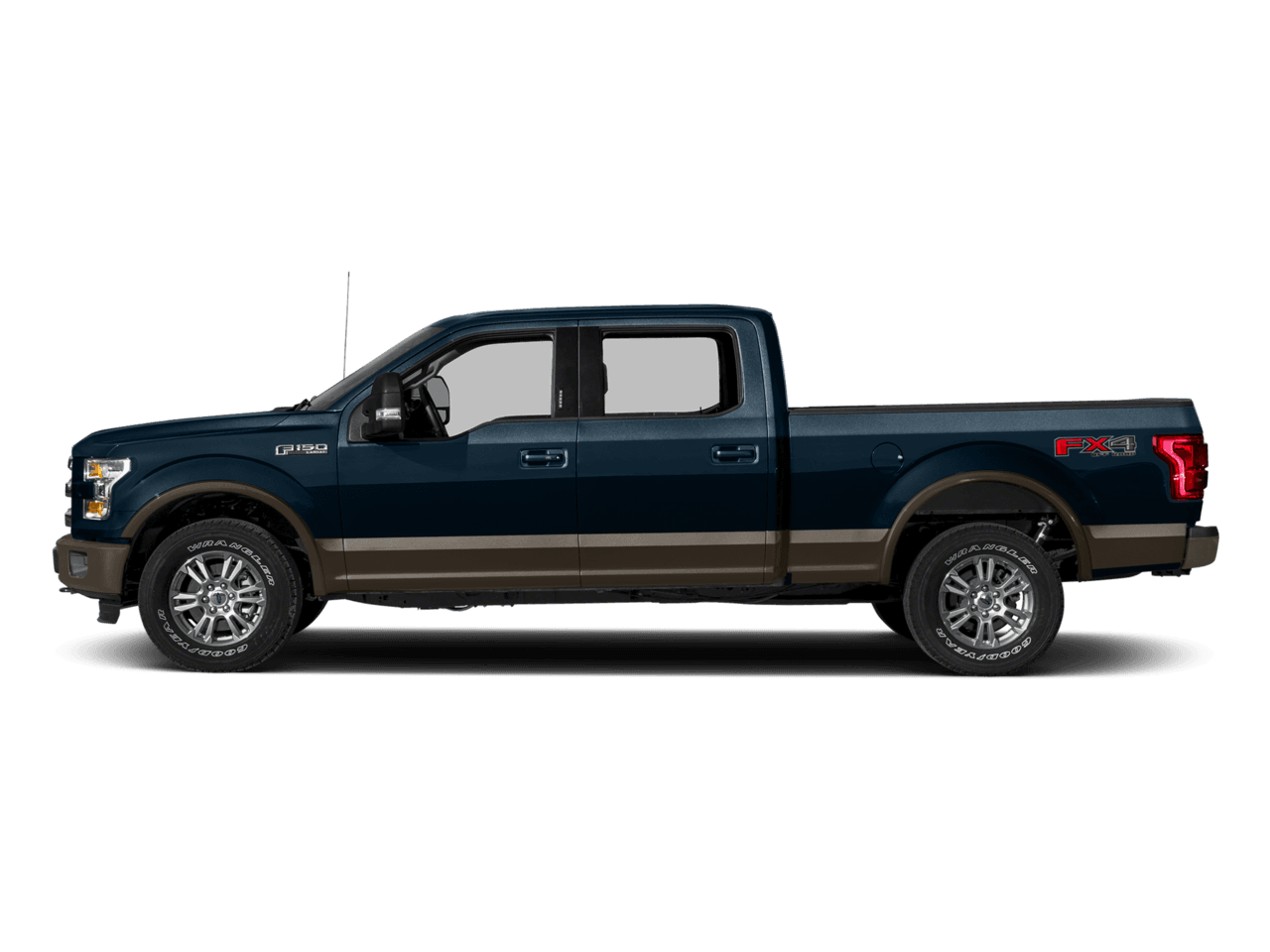 2017 Ford F-150 Lariat 2WD SuperCrew 6.5' Box - Profile, facing to the left