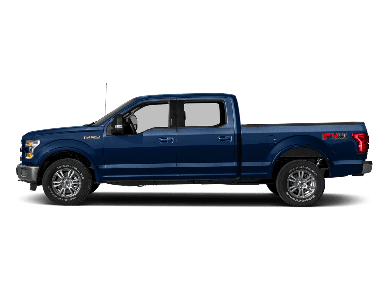 2017 Ford F-150 Lariat 2WD SuperCrew 6.5' Box - Profile, facing to the left