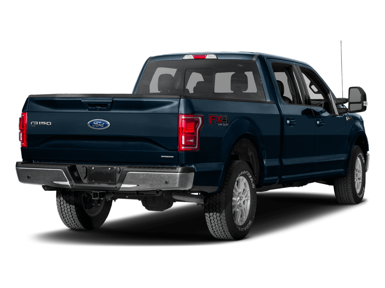 2017 Ford F-150 Lariat 2WD SuperCrew 6.5' Box - Rear 3/4, facing to the right