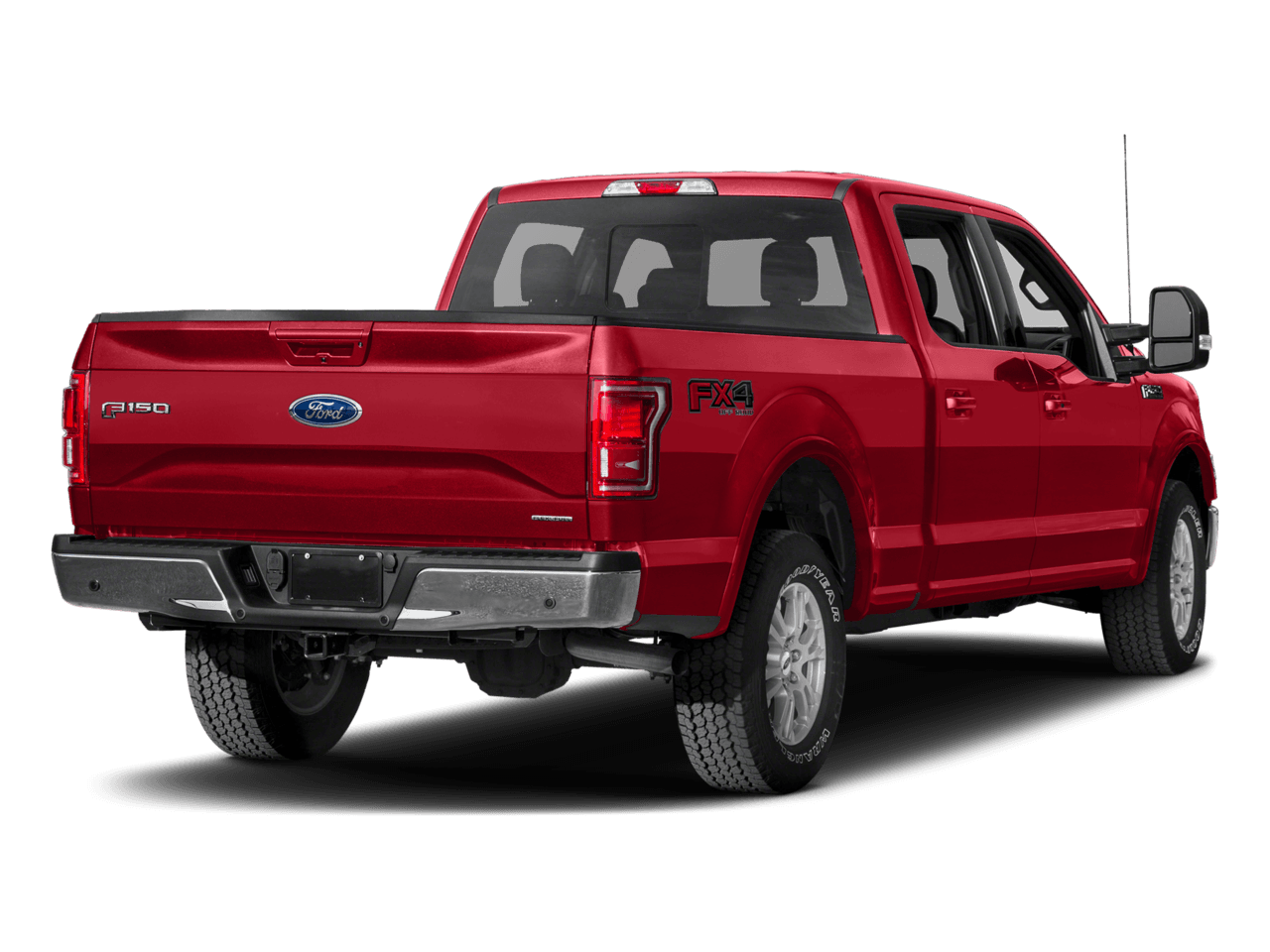 2017 Ford F-150 Lariat 2WD SuperCrew 6.5' Box - Rear 3/4, facing to the right