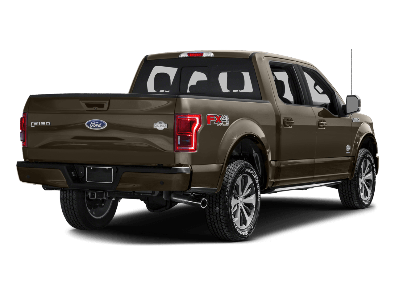 2017 Ford F-150 King Ranch 2WD SuperCrew 6.5' Box - Rear 3/4, facing to the right