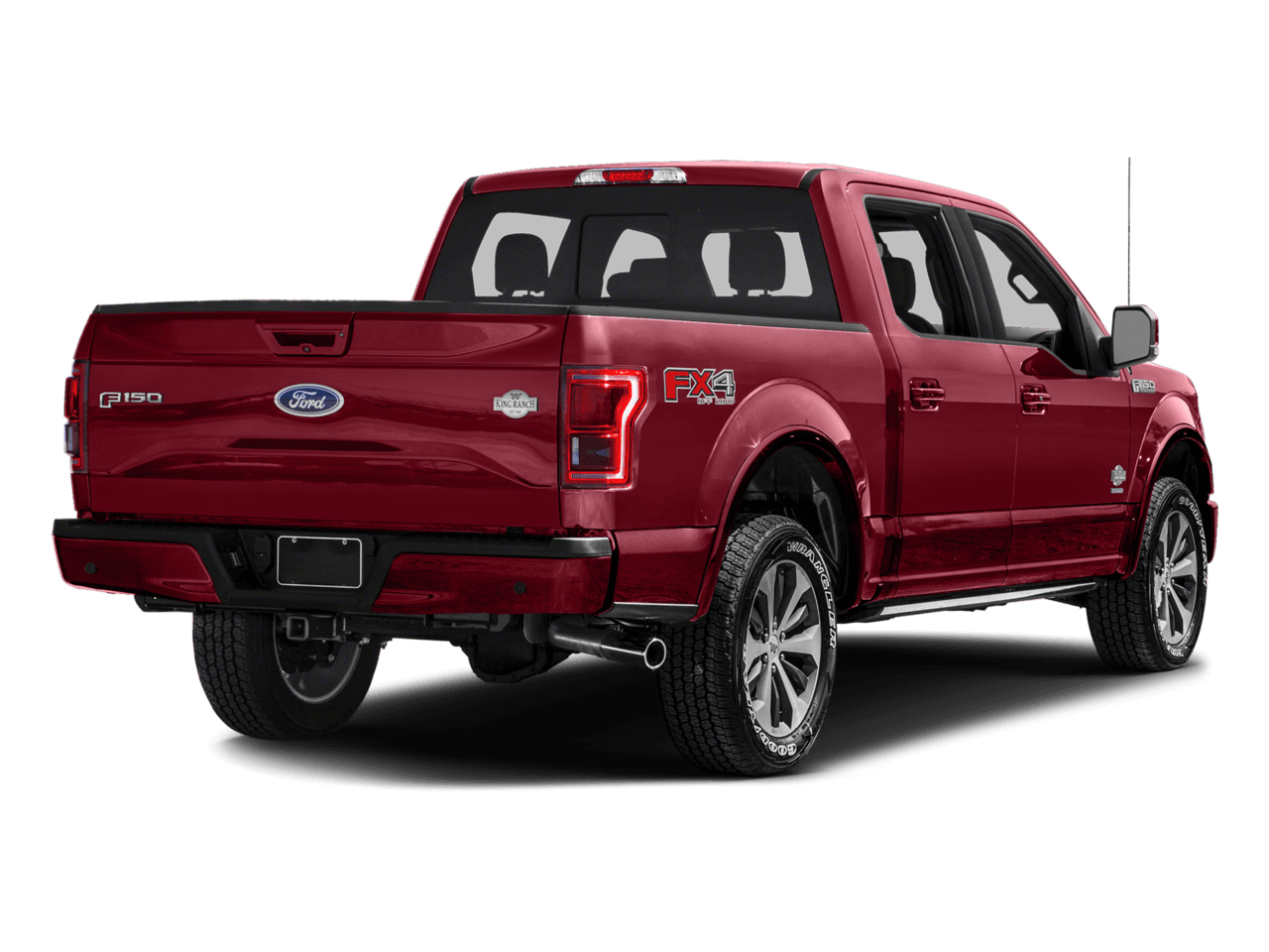 2017 Ford F-150 King Ranch 2WD SuperCrew 6.5' Box - Rear 3/4, facing to the right