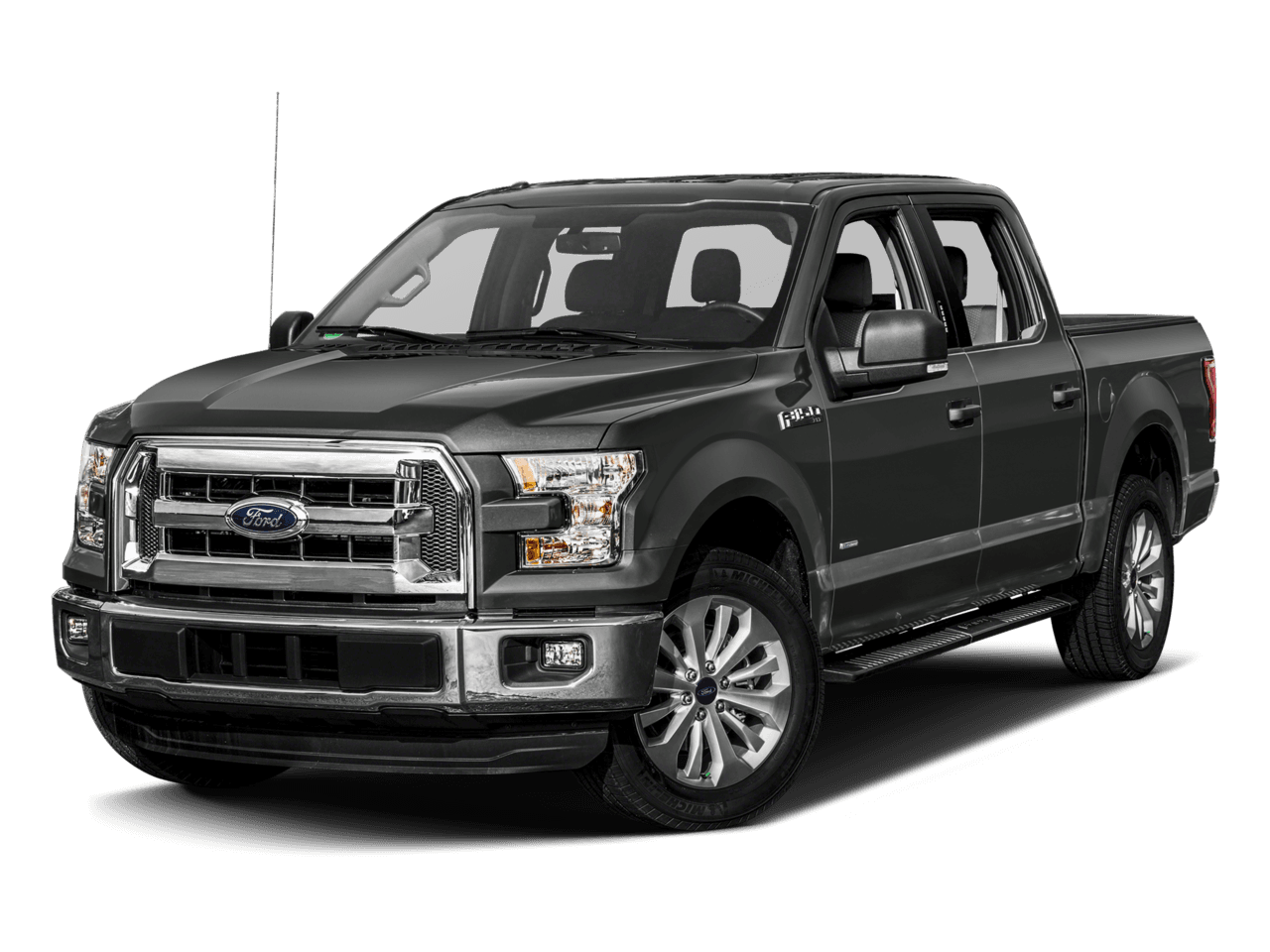 2017 Ford F-150 XLT 4WD SuperCrew 6.5' Box - Front 3/4, facing to the left