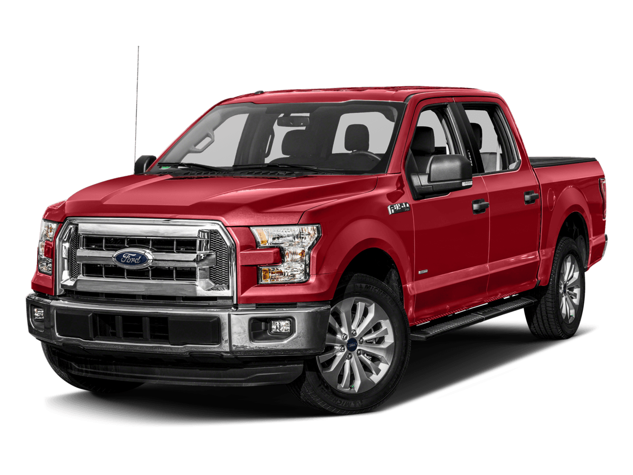 2017 Ford F-150 XLT 4WD SuperCrew 6.5' Box - Front 3/4, facing to the left