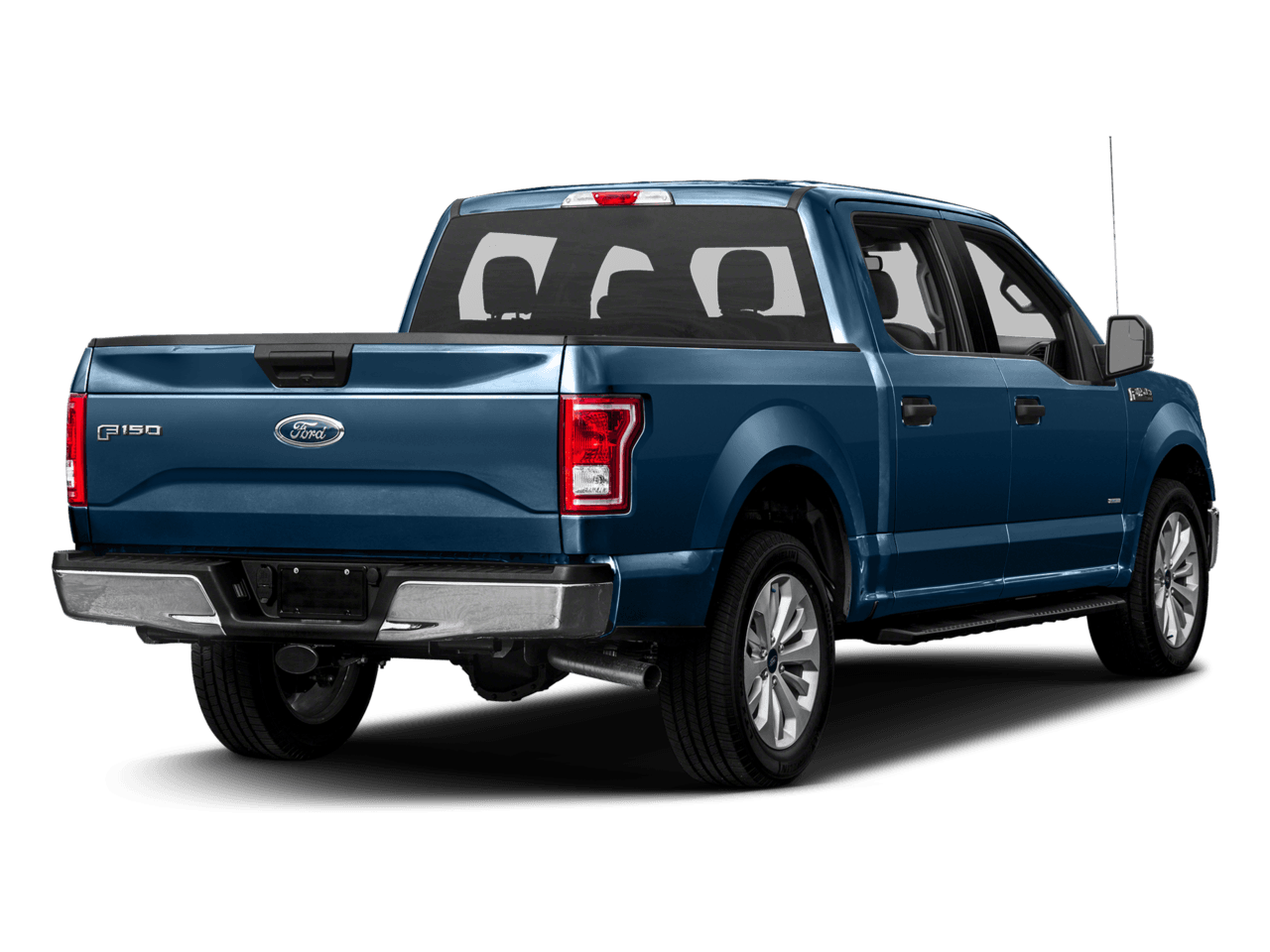 2017 Ford F-150 XLT 4WD SuperCrew 6.5' Box - Rear 3/4, facing to the right