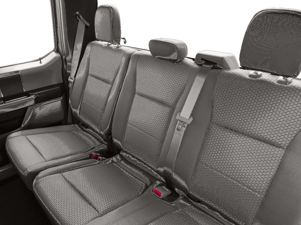 2017 Ford F-150 XLT 4WD SuperCrew 6.5' Box - Interior Rear seats