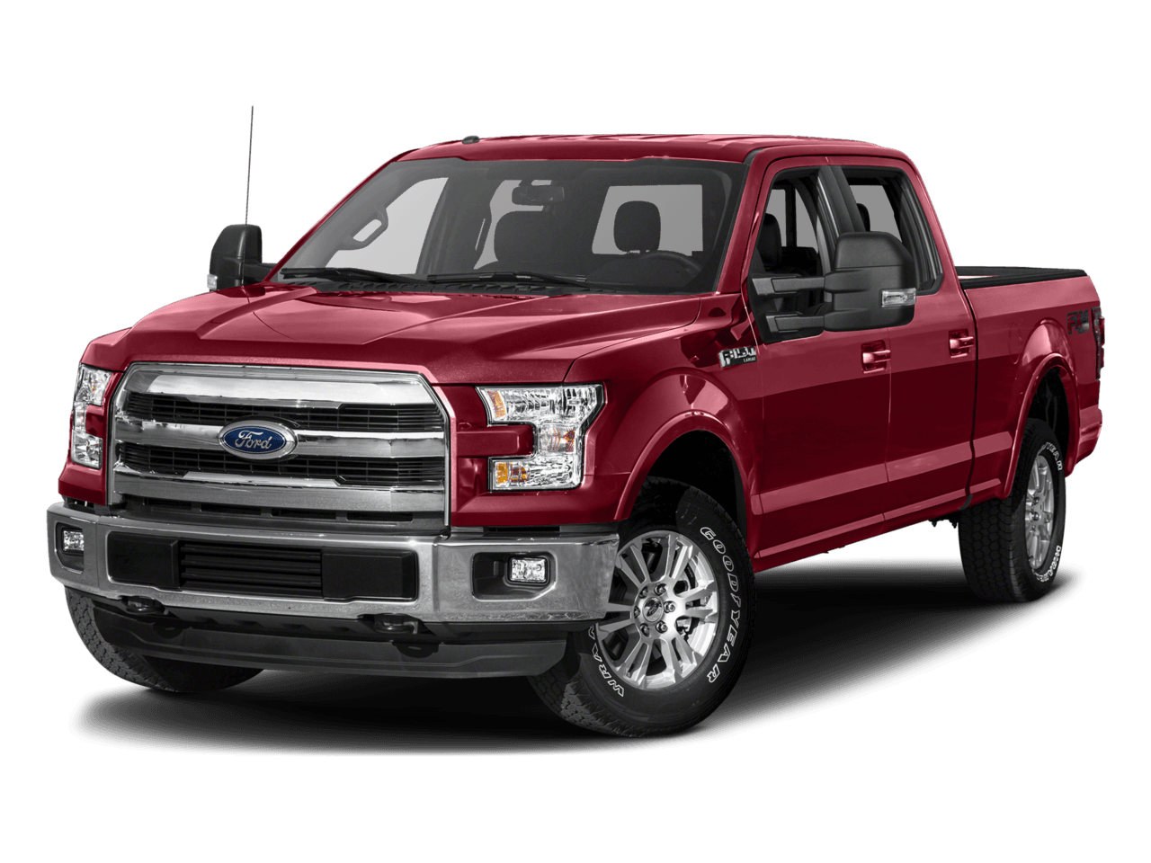 2017 Ford F-150 Lariat 4WD SuperCrew 6.5' Box - Front 3/4, facing to the left
