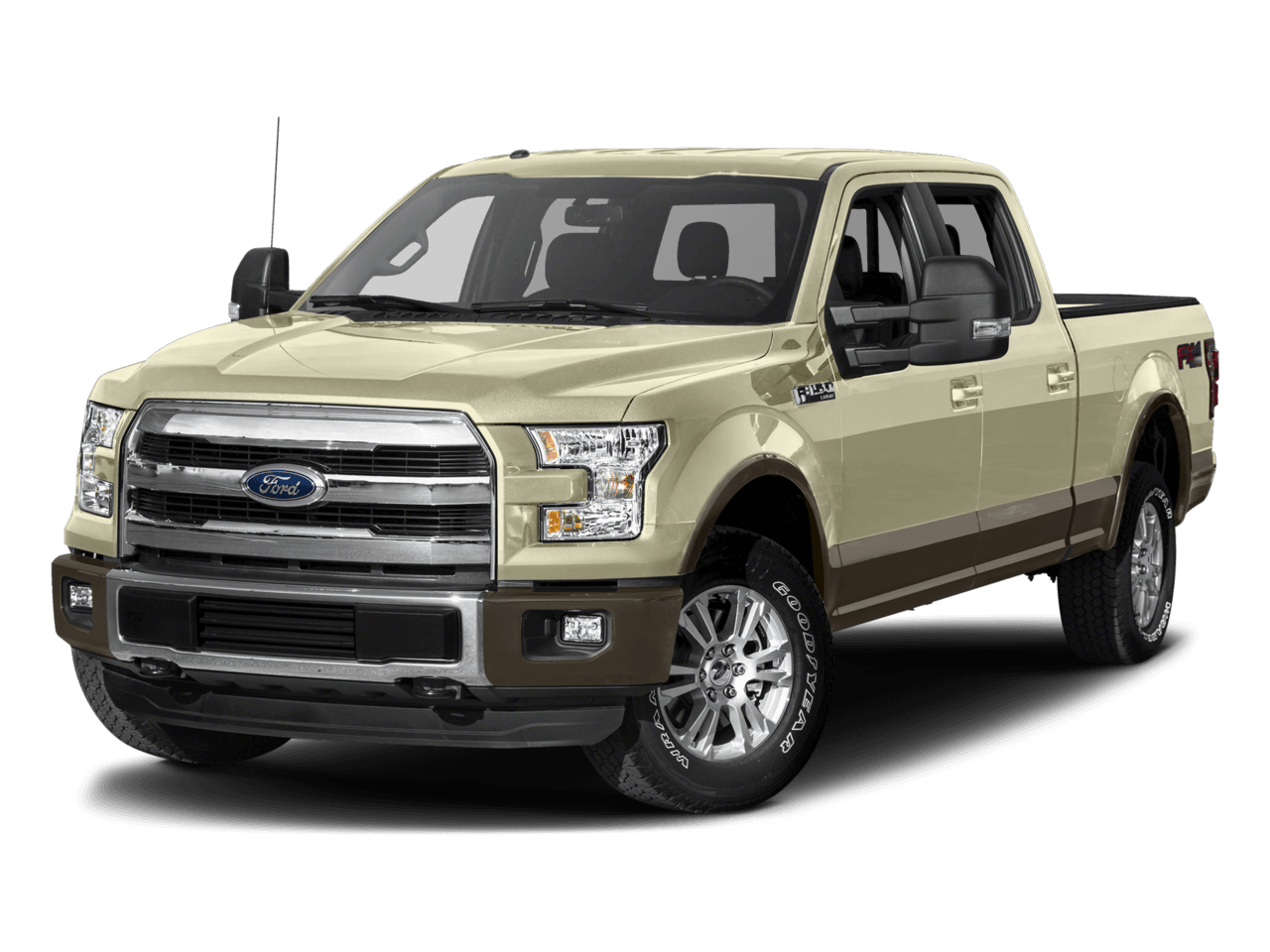 2017 Ford F-150 Lariat 4WD SuperCrew 6.5' Box - Front 3/4, facing to the left