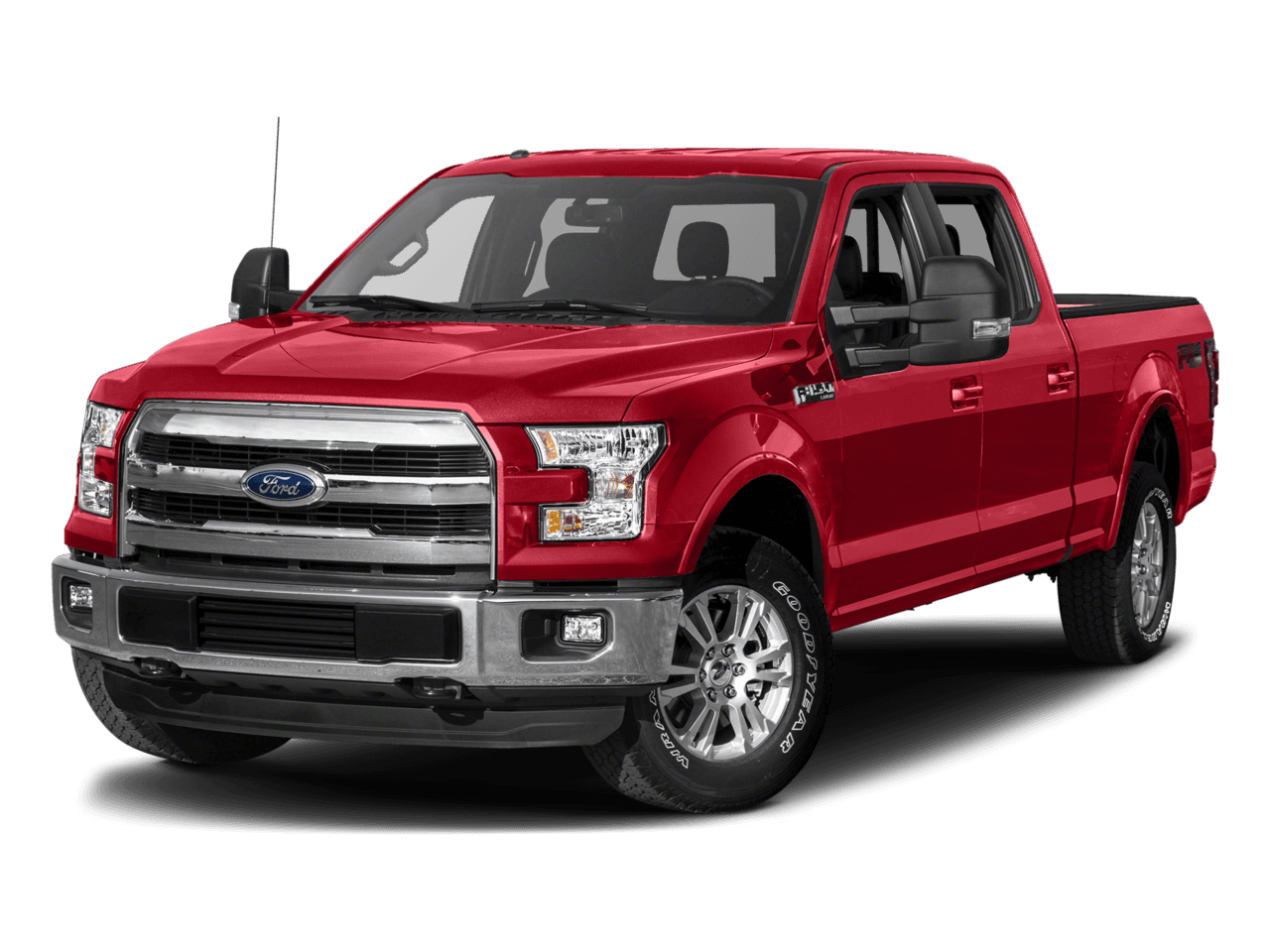 2017 Ford F-150 Lariat 4WD SuperCrew 6.5' Box - Front 3/4, facing to the left