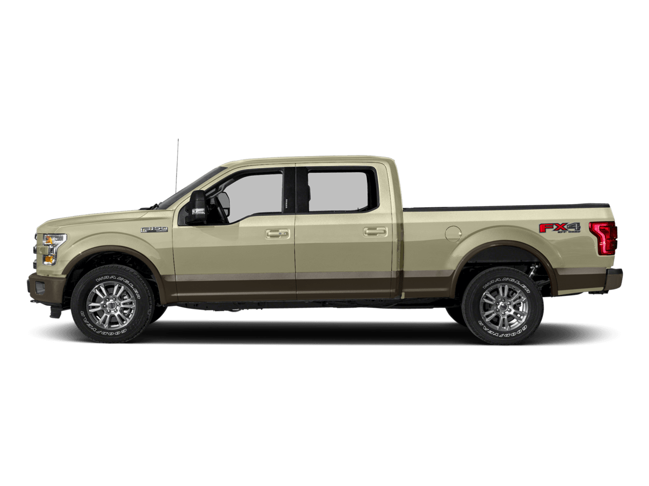 2017 Ford F-150 Lariat 4WD SuperCrew 6.5' Box - Profile, facing to the left