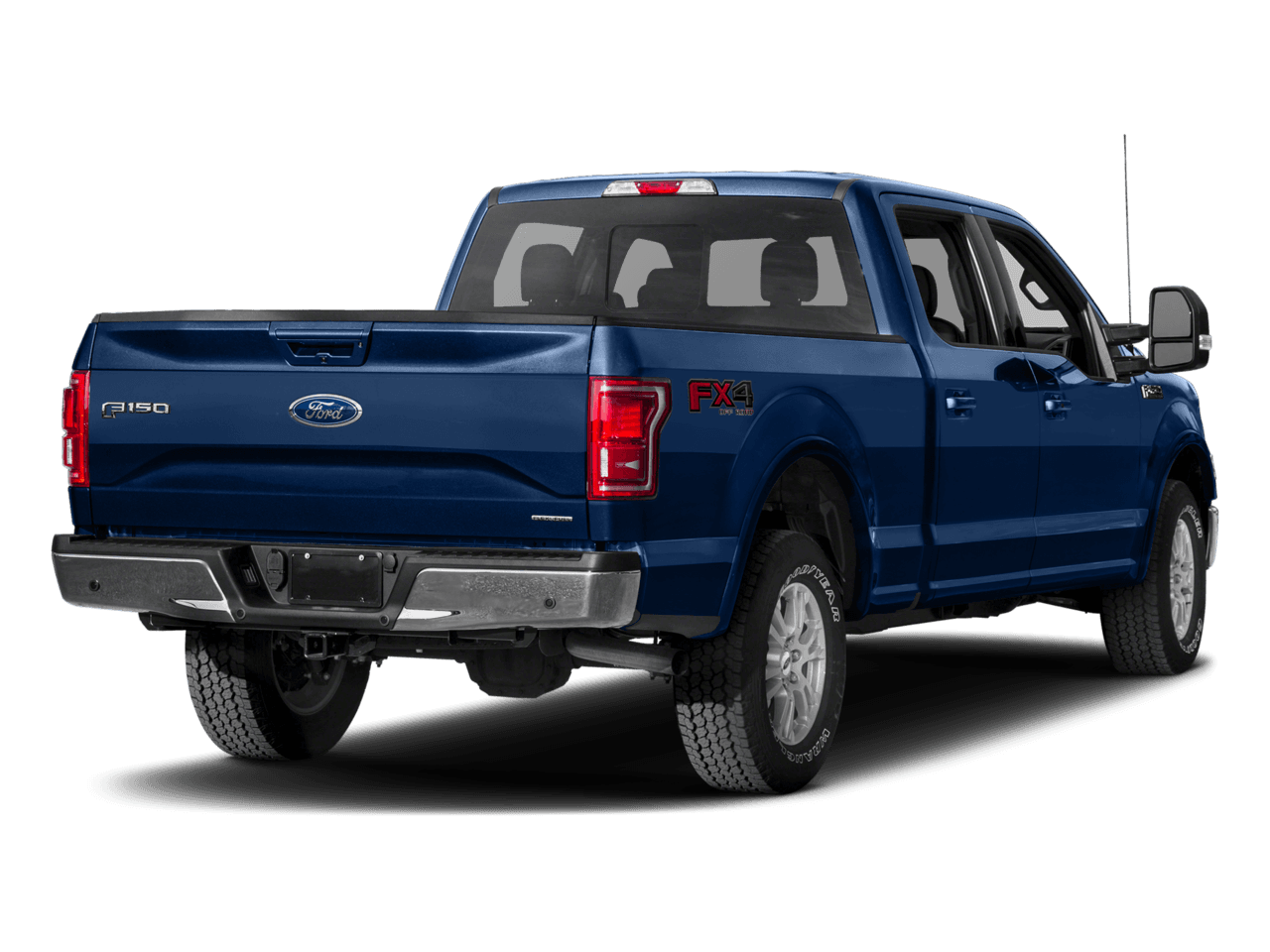 2017 Ford F-150 Lariat 4WD SuperCrew 6.5' Box - Rear 3/4, facing to the right