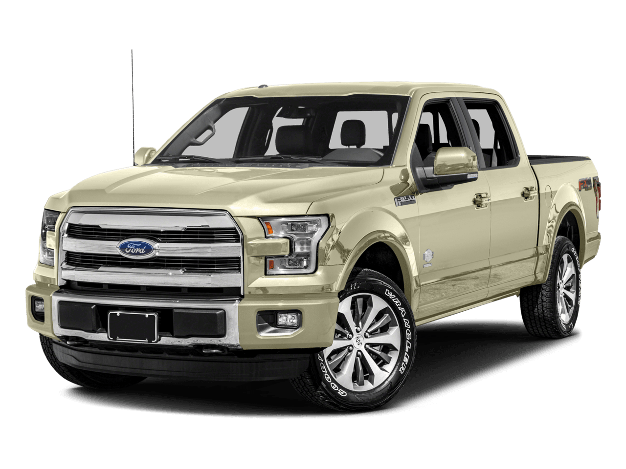 2017 Ford F-150 King Ranch 4WD SuperCrew 6.5' Box - Front 3/4, facing to the left
