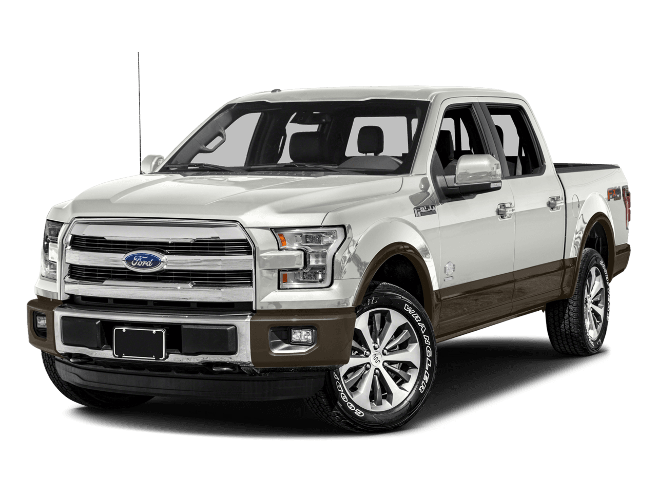 2017 Ford F-150 King Ranch 4WD SuperCrew 6.5' Box - Front 3/4, facing to the left