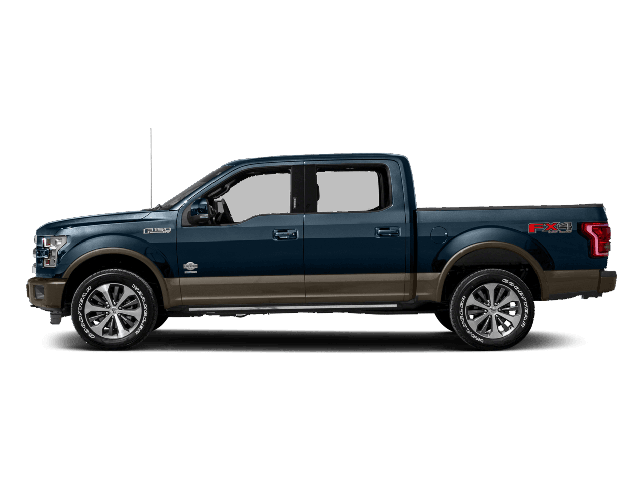 2017 Ford F-150 King Ranch 4WD SuperCrew 6.5' Box - Profile, facing to the left