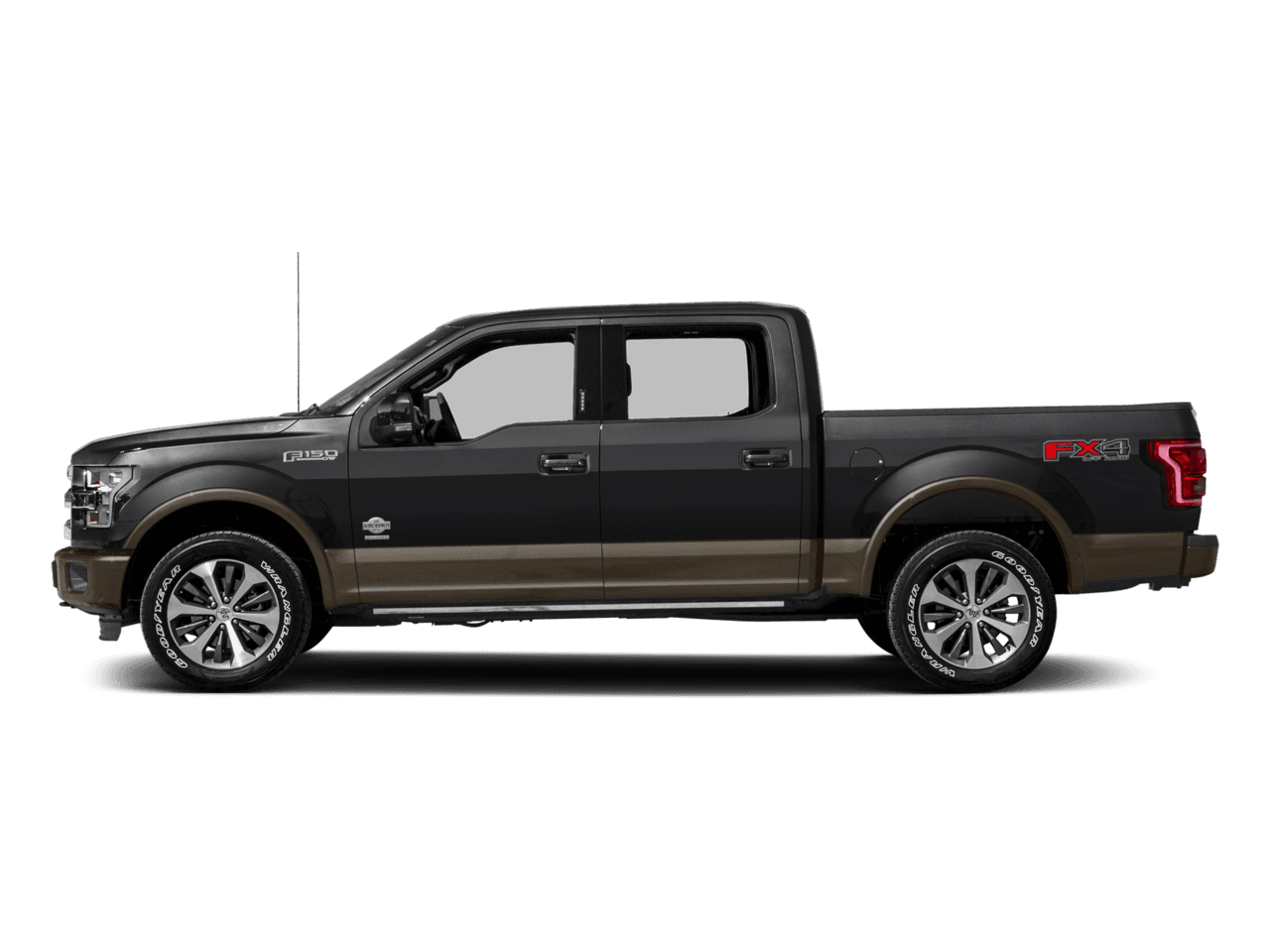 2017 Ford F-150 King Ranch 4WD SuperCrew 6.5' Box - Profile, facing to the left