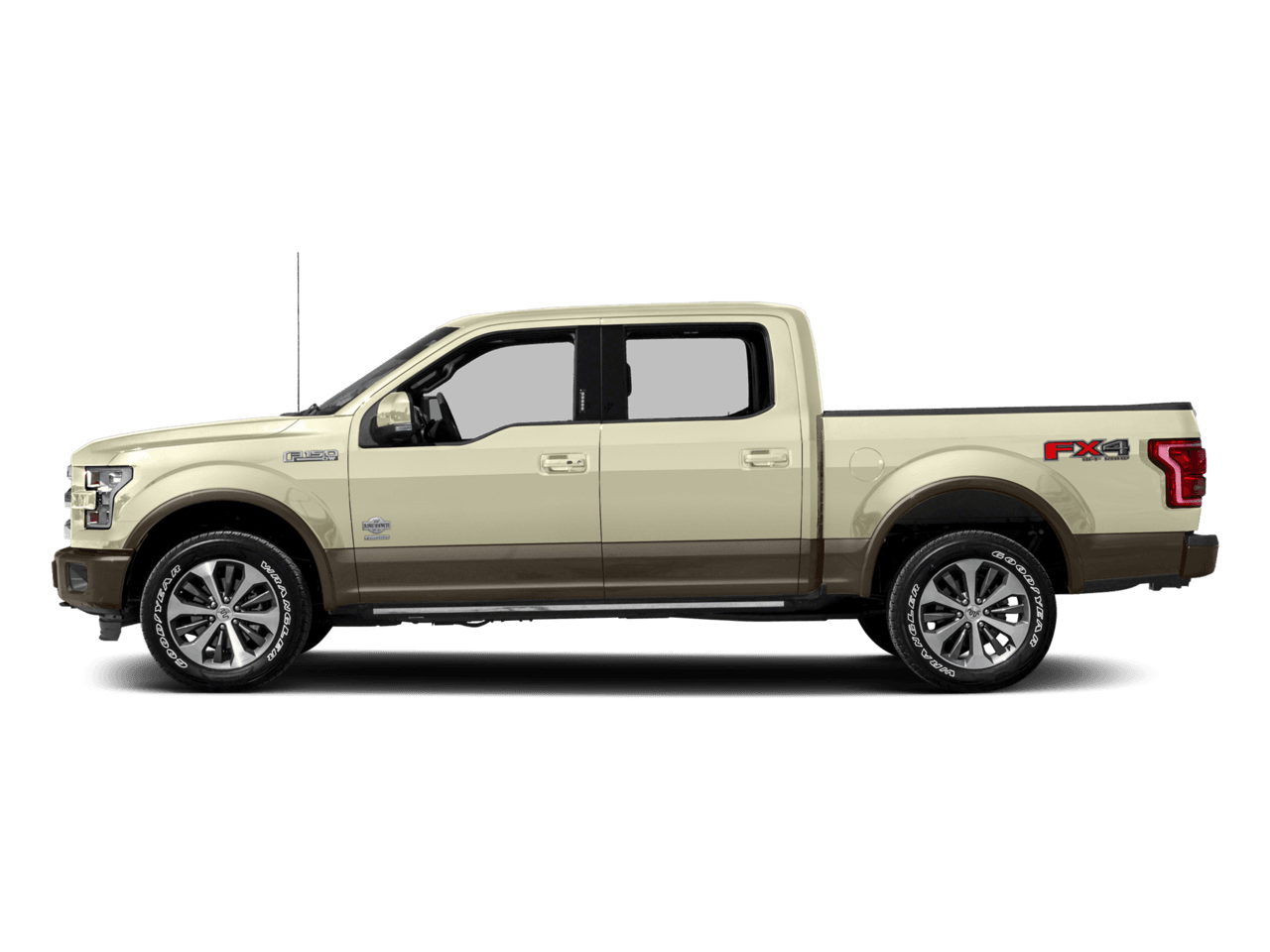 2017 Ford F-150 King Ranch 4WD SuperCrew 6.5' Box - Profile, facing to the left