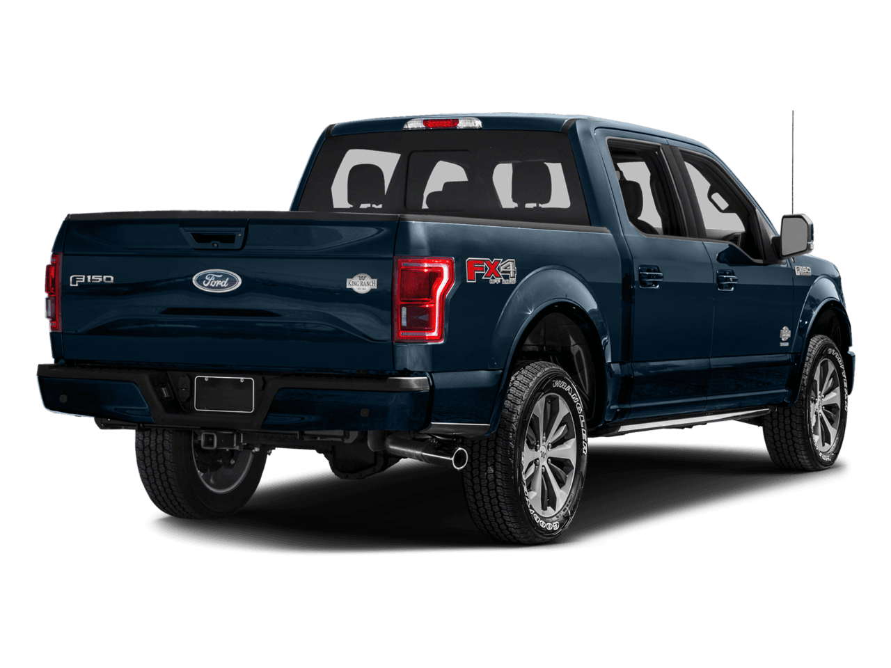2017 Ford F-150 King Ranch 4WD SuperCrew 6.5' Box - Rear 3/4, facing to the right