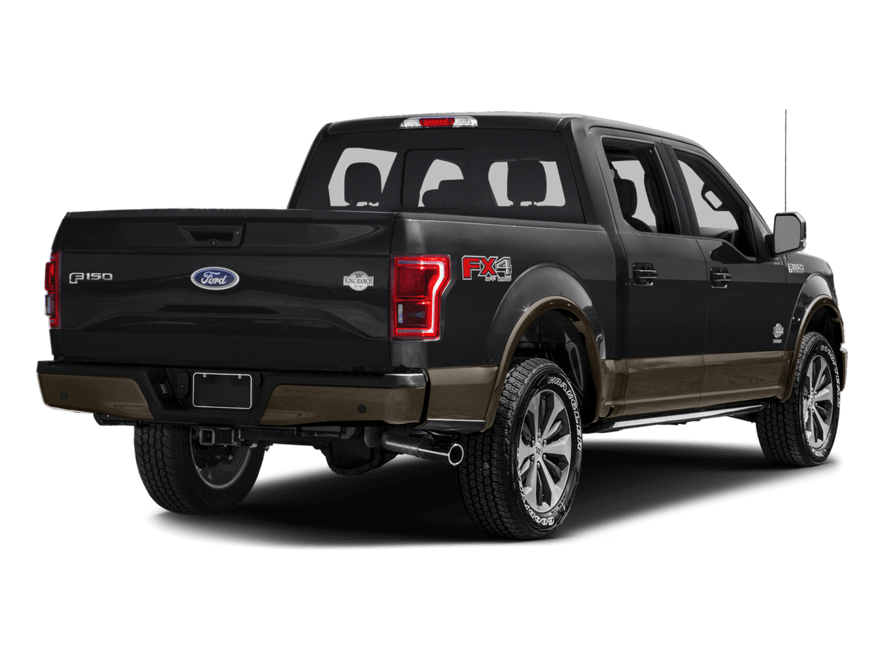 2017 Ford F-150 King Ranch 4WD SuperCrew 6.5' Box - Rear 3/4, facing to the right