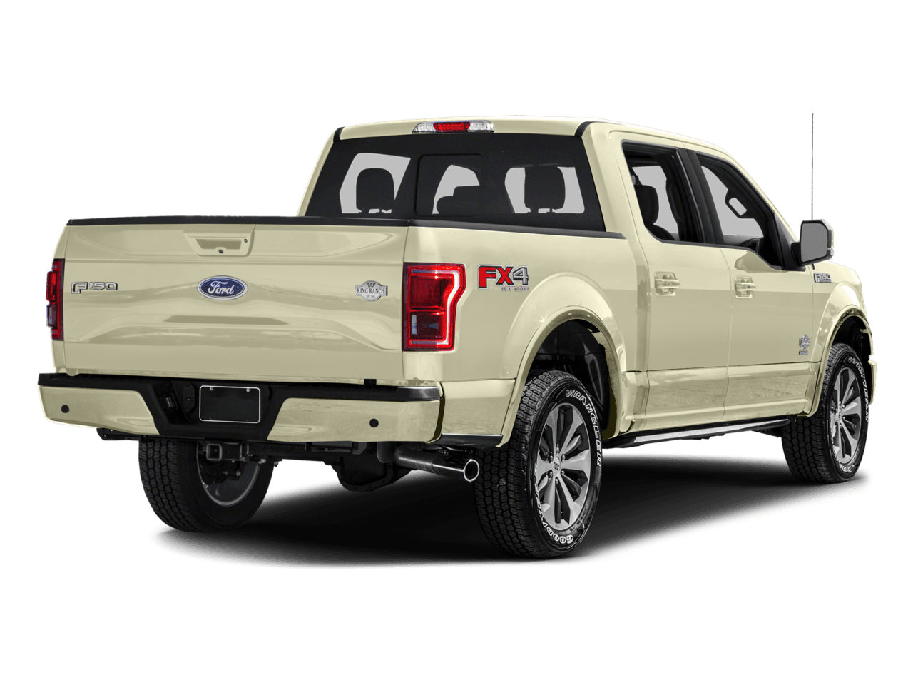 2017 Ford F-150 King Ranch 4WD SuperCrew 6.5' Box - Rear 3/4, facing to the right