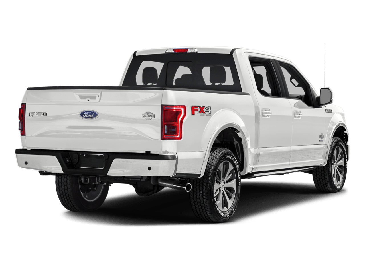 2017 Ford F-150 King Ranch 4WD SuperCrew 6.5' Box - Rear 3/4, facing to the right
