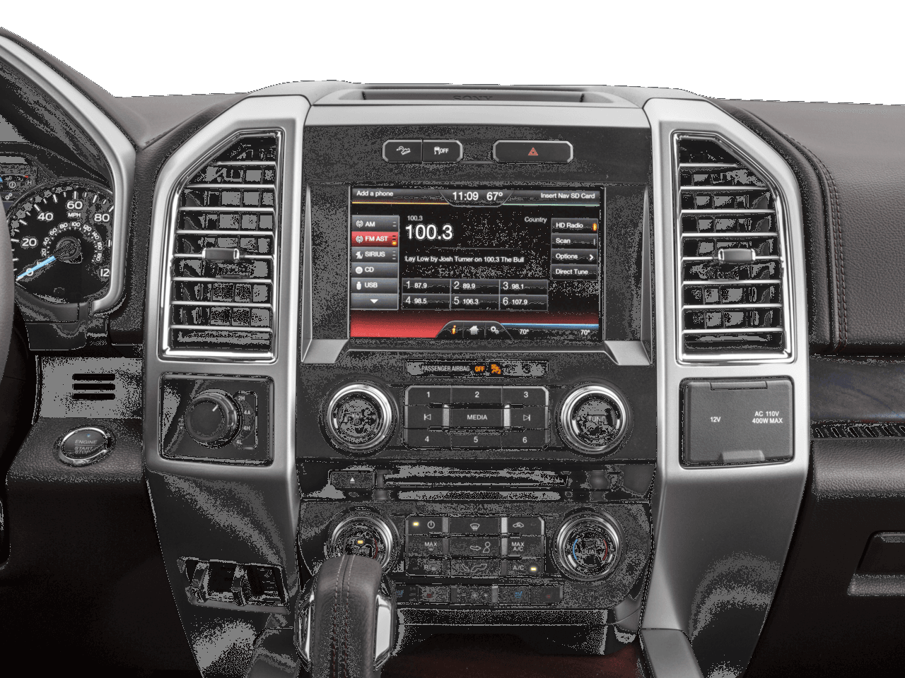 2017 Ford F-150 King Ranch 4WD SuperCrew 6.5' Box - Interior Stereo System