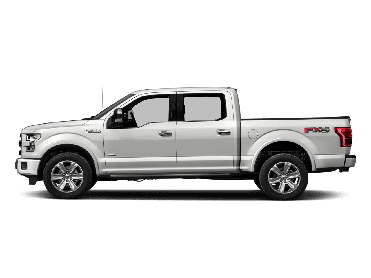 2017 Ford F-150 Platinum 4WD SuperCrew 6.5' Box - Profile, facing to the left