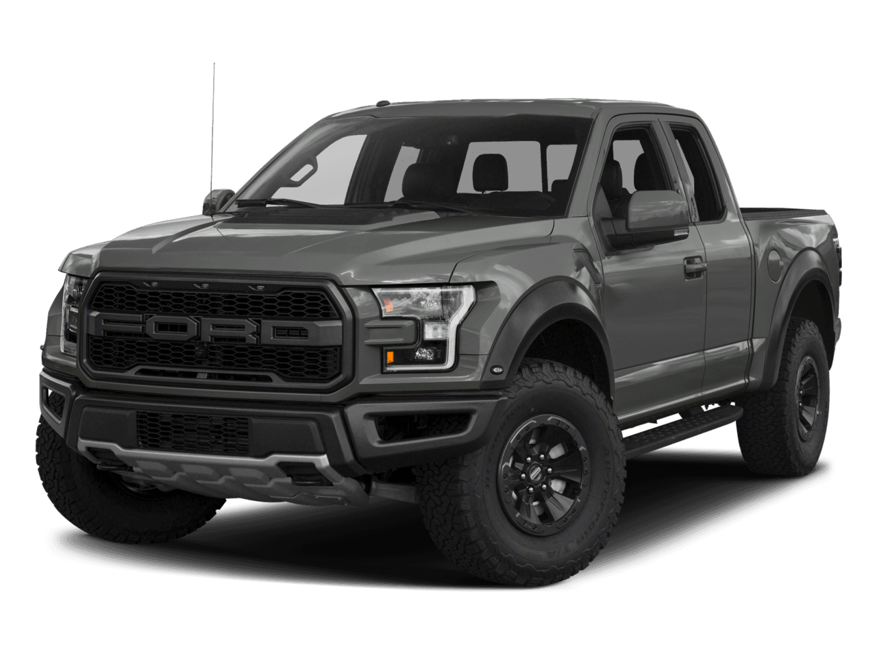 2017 Ford F-150 Raptor 4WD SuperCab 5.5' Box - Front 3/4, facing to the left
