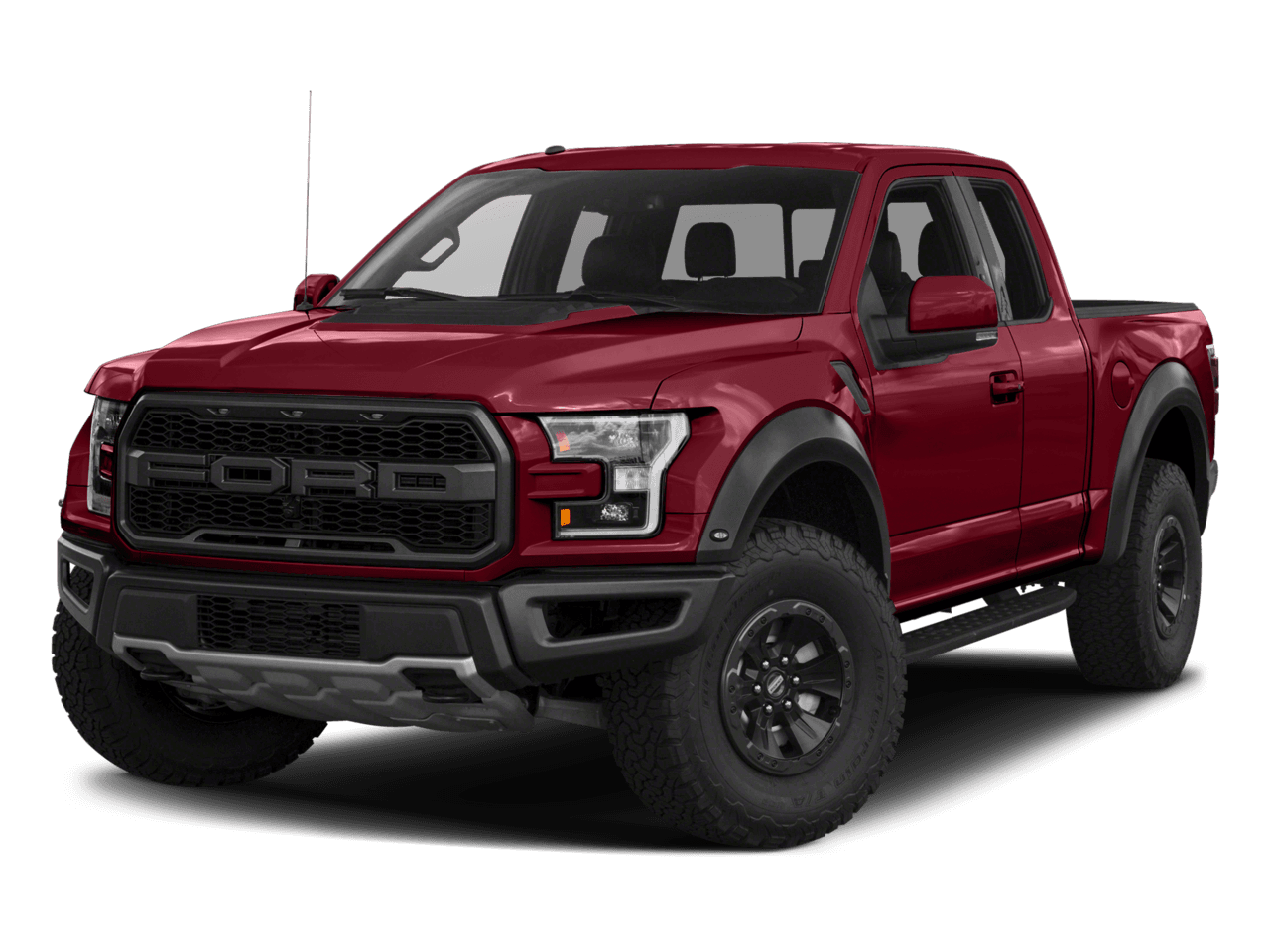 2017 Ford F-150 Raptor 4WD SuperCab 5.5' Box - Front 3/4, facing to the left