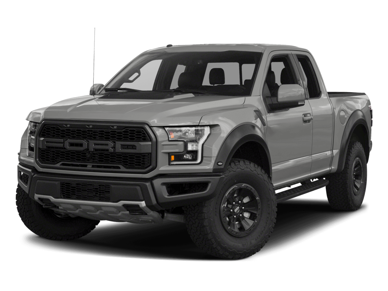 2017 Ford F-150 Raptor 4WD SuperCab 5.5' Box - Front 3/4, facing to the left