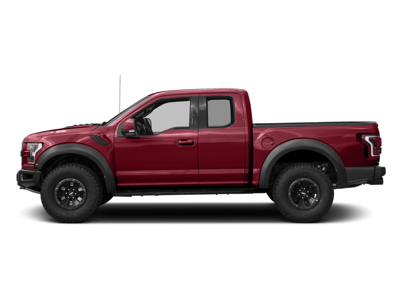 2017 Ford F-150 Raptor 4WD SuperCab 5.5' Box - Profile, facing to the left
