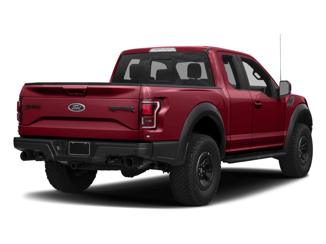 2017 Ford F-150 Raptor 4WD SuperCab 5.5' Box - Rear 3/4, facing to the right