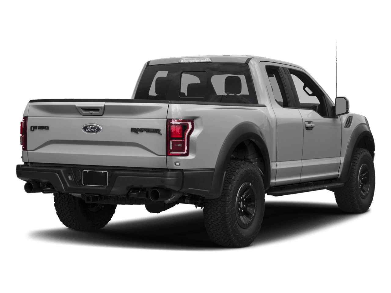 2017 Ford F-150 Raptor 4WD SuperCab 5.5' Box - Rear 3/4, facing to the right