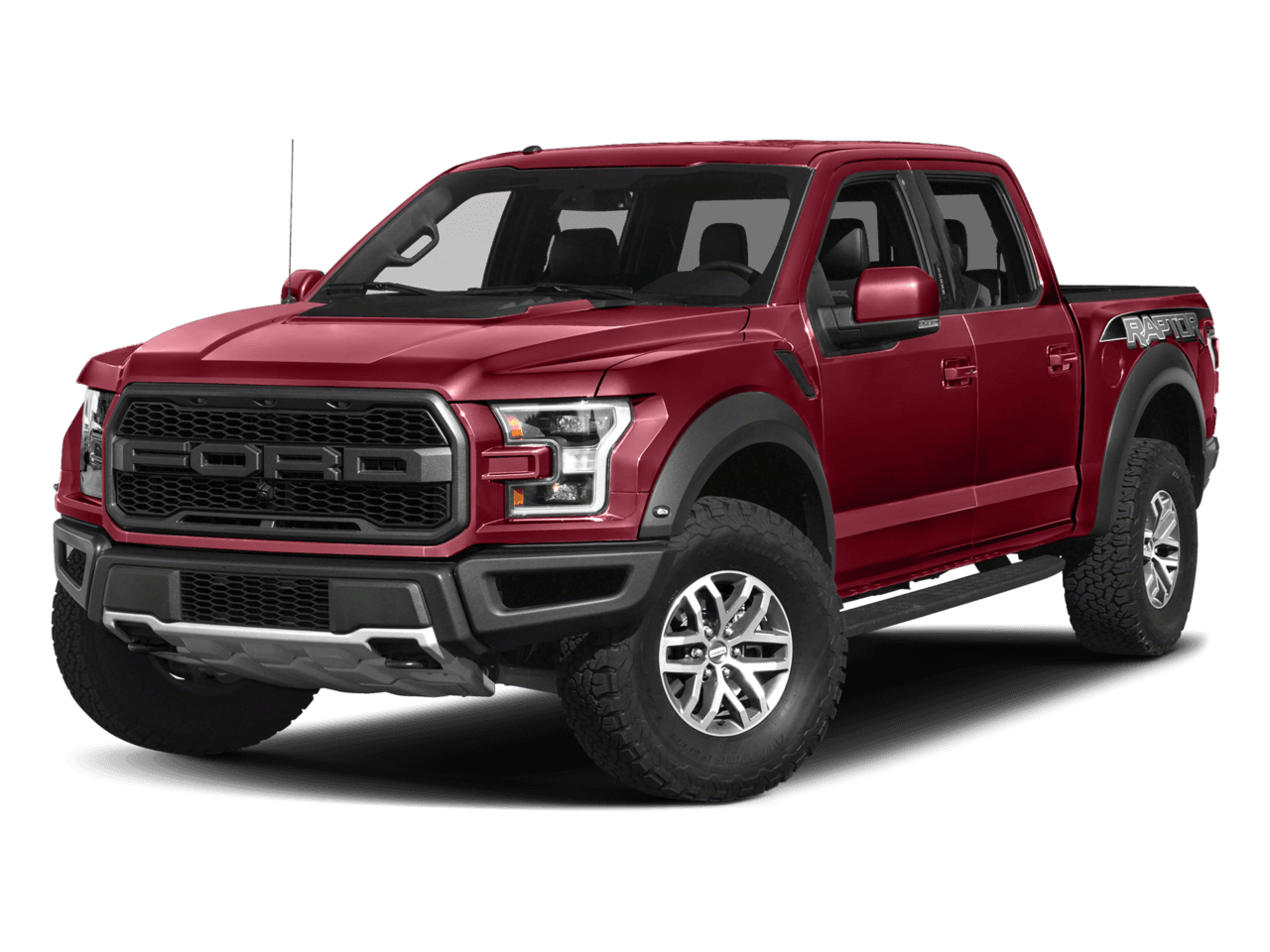 2017 Ford F-150 Raptor 4WD SuperCrew 5.5' Box - Front 3/4, facing to the left