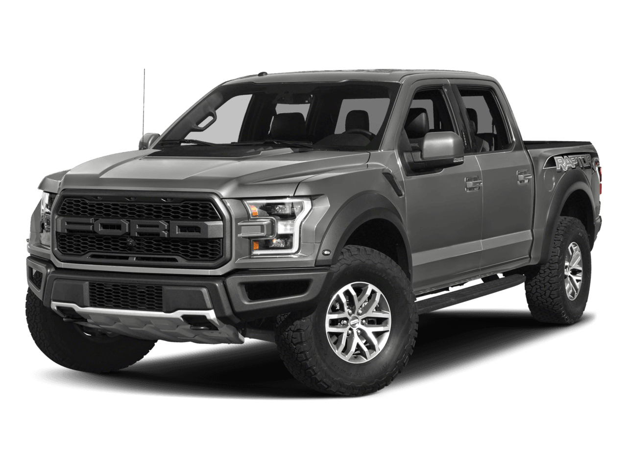 2017 Ford F-150 Raptor 4WD SuperCrew 5.5' Box - Front 3/4, facing to the left