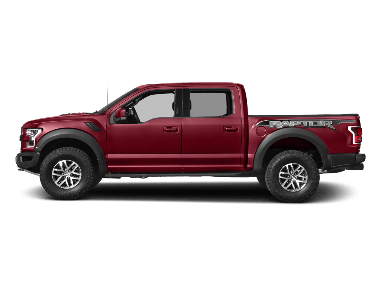 2017 Ford F-150 Raptor 4WD SuperCrew 5.5' Box - Profile, facing to the left