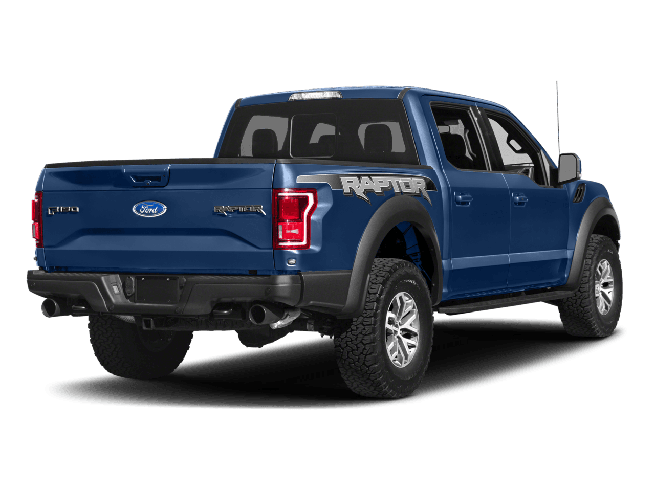 2017 Ford F-150 Raptor 4WD SuperCrew 5.5' Box - Rear 3/4, facing to the right