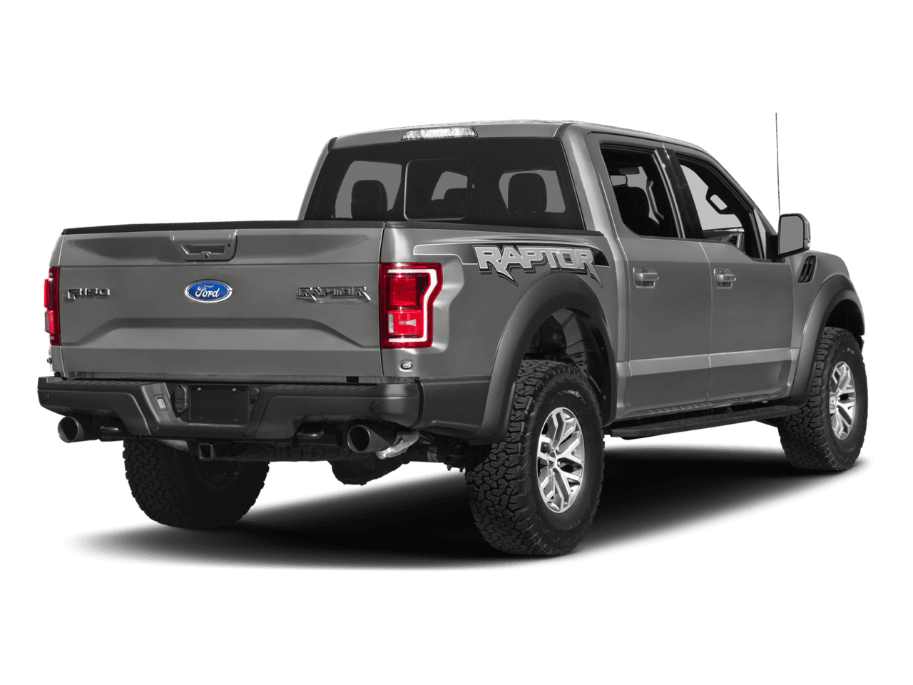 2017 Ford F-150 Raptor 4WD SuperCrew 5.5' Box - Rear 3/4, facing to the right