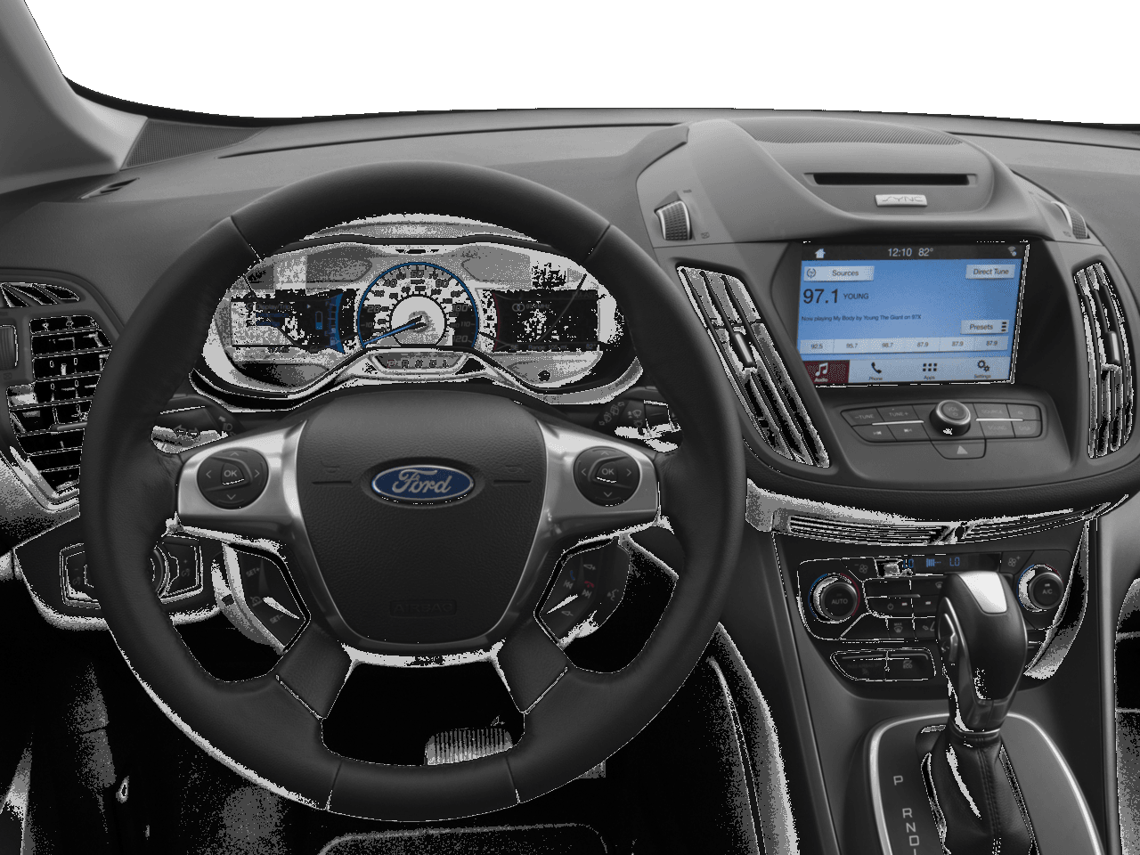 2017 Ford C-Max Hybrid SE FWD - Interior Drivers Dash